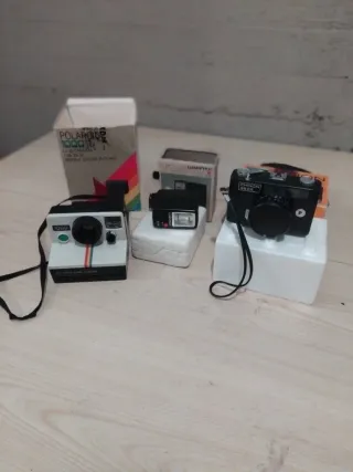 Lotto Fotocamere e Flash Vintage