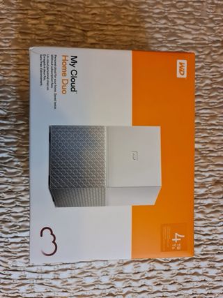 My Cloud Home Duo 4TB Disco Duro Externo LAN