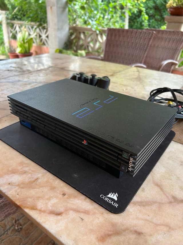Sony PlayStation 2 Negra Completa