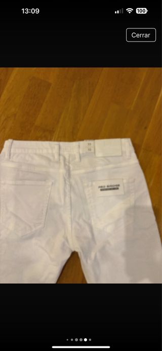 Pantalón vaquero hombre Red Bridge desgastado