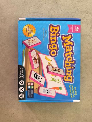 Bingo Matching Juego Educativo