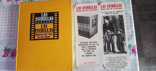 colección de 8 libros , Historia del cine antiguo