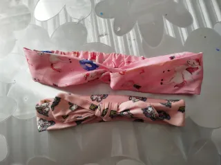 Cintas de pelo unicornios rosas