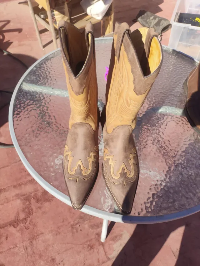 Botas Sancho Hombre Beige/Marrón precio negociable