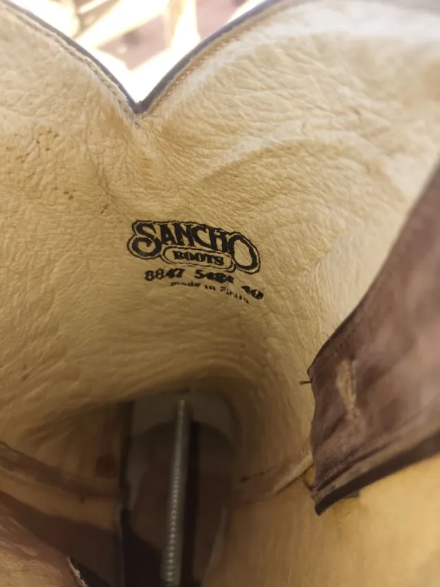 Botas Sancho Hombre Beige/Marrón precio negociable