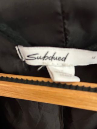 Chaquetón cuadros rojo y gris