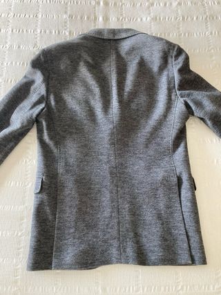 Americana Massimo Dutti Gris Talla 46