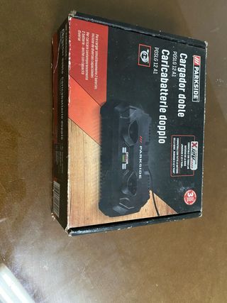 Cargador Doble Parkside PDSLG 12 A1