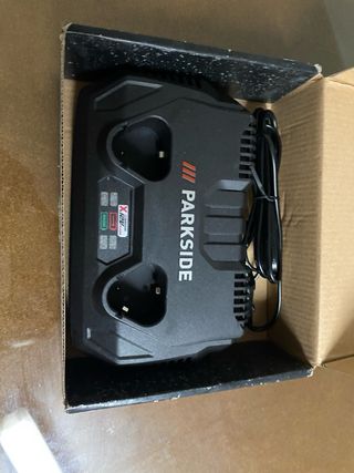 Cargador Doble Parkside PDSLG 12 A1