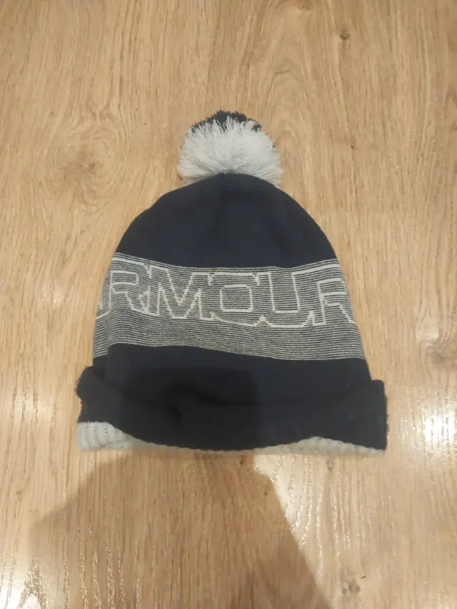 Gorro Under Armour Invierno Negro y Gris