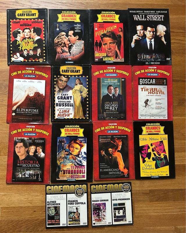 Colección DVDs Cine Clásico y Acción
