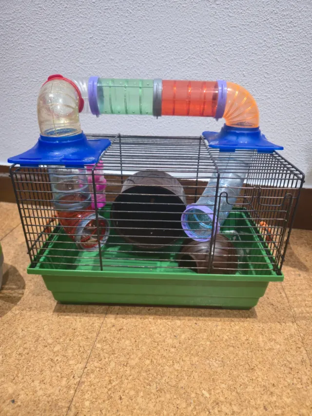 Jaula Hámster + Maletín Transporte