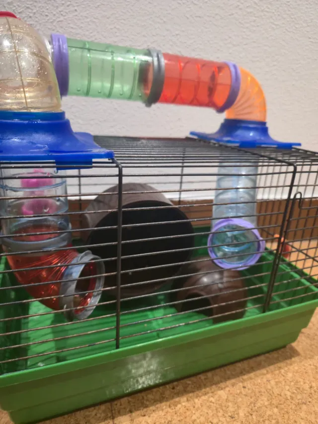 Jaula Hámster + Maletín Transporte