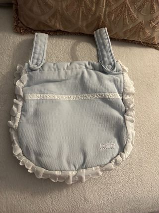 Carrito Bebé Bébécar con funda capota y bolso