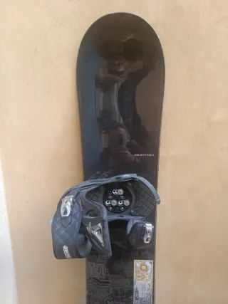 Tabla Snowboard Burton con Fijaciones Burton