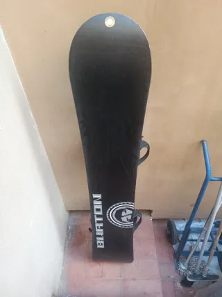 Tabla Snowboard Burton con Fijaciones Burton