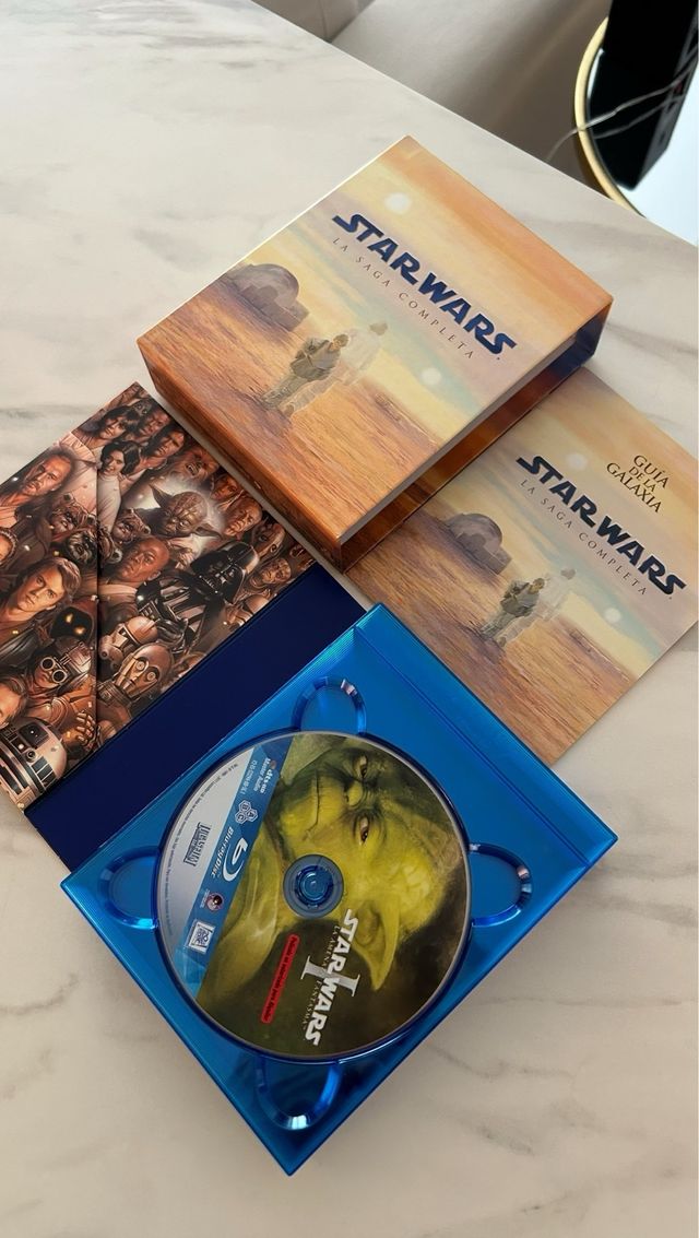 Star Wars: La Saga Completa Blu-ray episodios 1-6