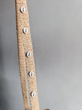 Bolso de crochet multicolor niña