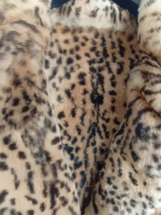 Cappotto in pelle e pelliccia vintage