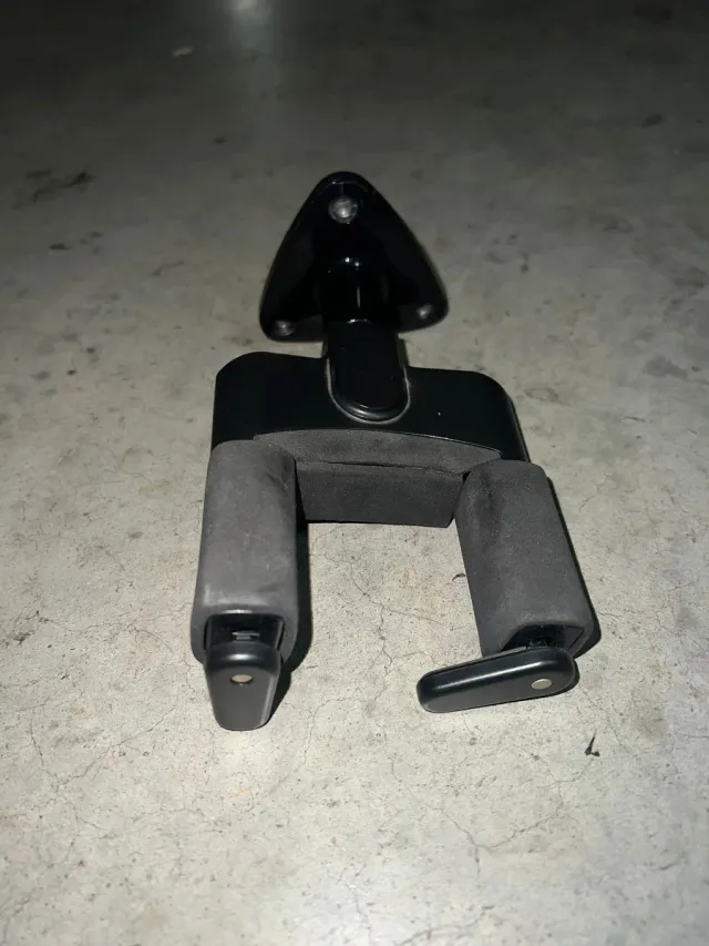 Soporte Pared Guitarra Negro