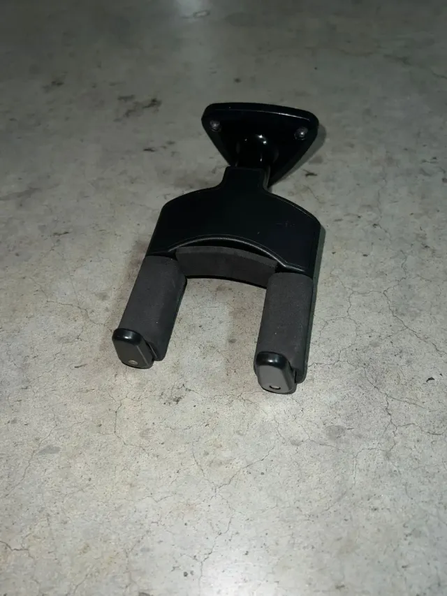 Soporte Pared Guitarra Negro