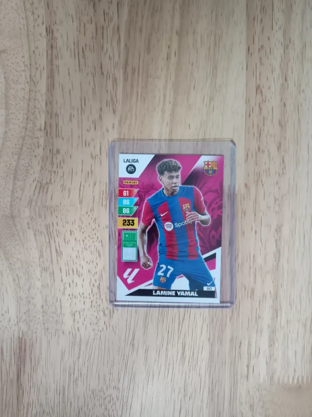 Carta Lamine Yamal Adrenalyn 23/24