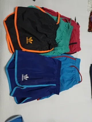 5 Uds Bañadores Adidas Negro y Azul