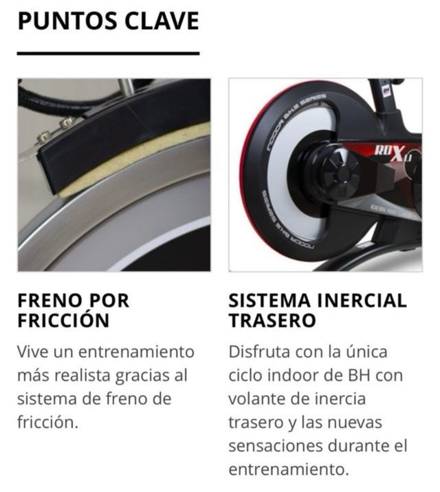 Bicicleta Indoor BH RDX 1.1