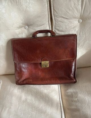 Borsa The Bridge in cuoio Made in Italy