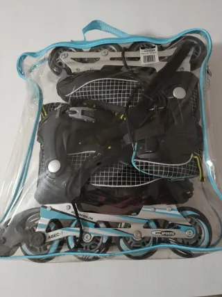 Patines- línea N° 41 de Aluminio ABEC-7