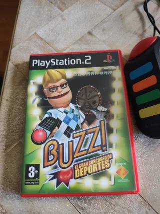 Juegos Buzz PS2 + Buzzers