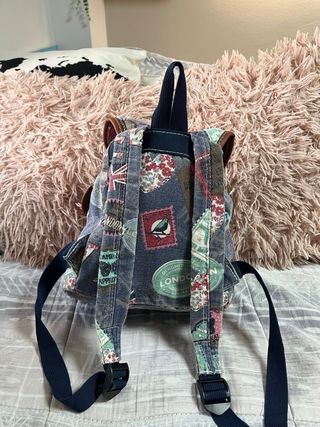 Mochila Estampada Londres Mariposas