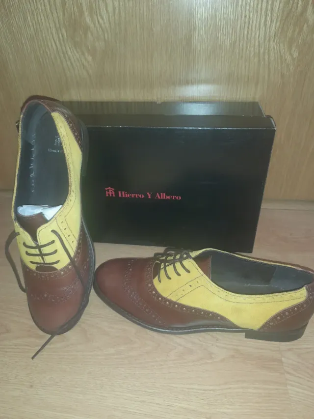 Zapatos estilo inglés Hierro Y Albero T40