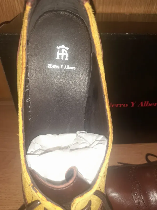 Zapatos estilo inglés Hierro Y Albero T40
