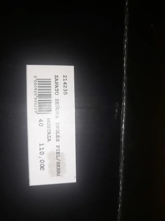 Zapatos estilo inglés Hierro Y Albero T40