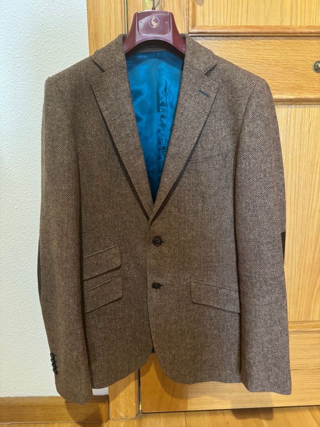 2 Americanas El Ganso Hombre Marrón y Gris