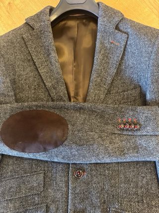 2 Americanas El Ganso Hombre Marrón y Gris