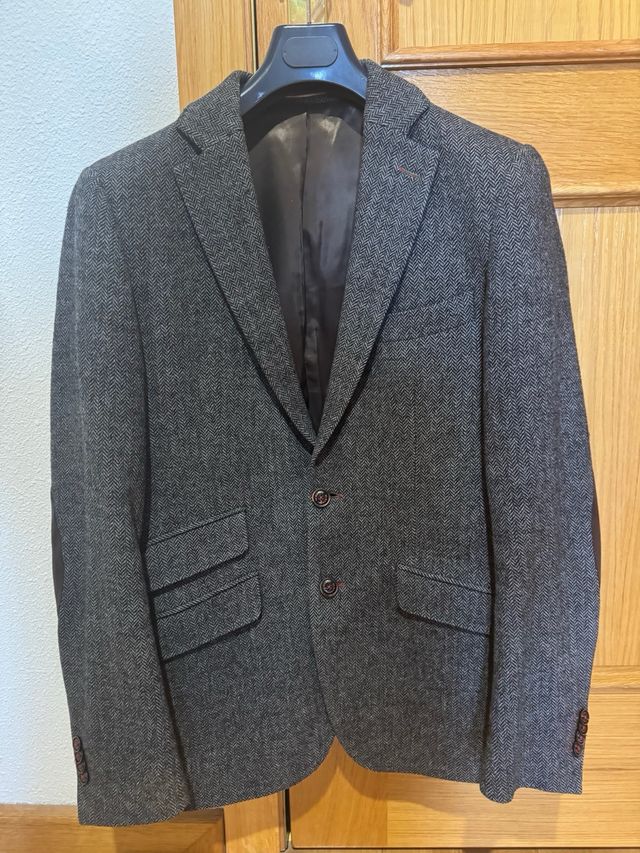 2 Americanas El Ganso Hombre Marrón y Gris