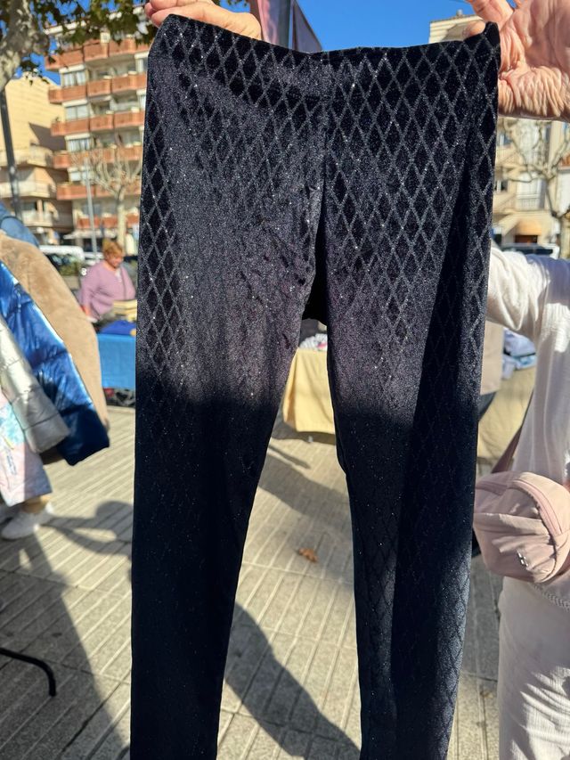 Pantalones brillantes niña talla 10