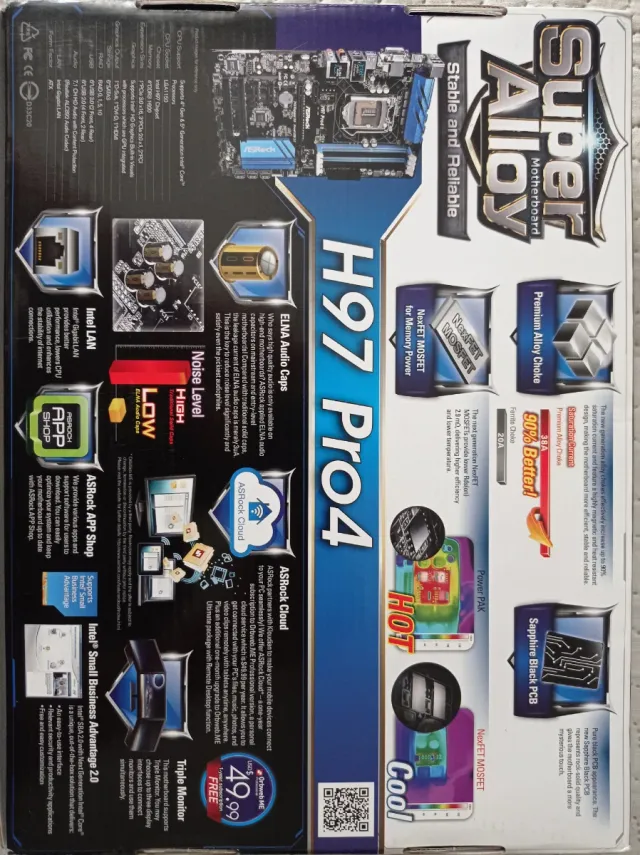 Placa Base ASRock H97 Pro4 (No Funciona)