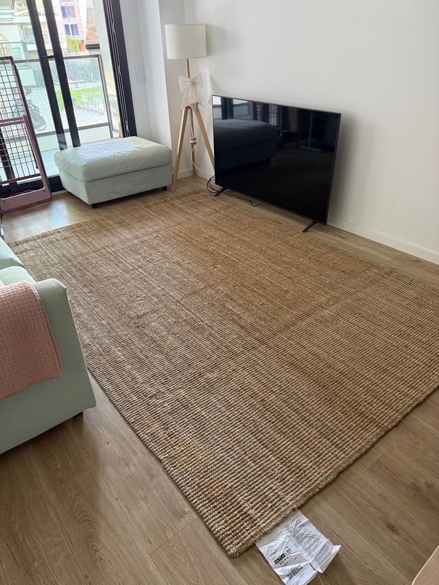 Alfombra Yuta Natural Beige/Marrón