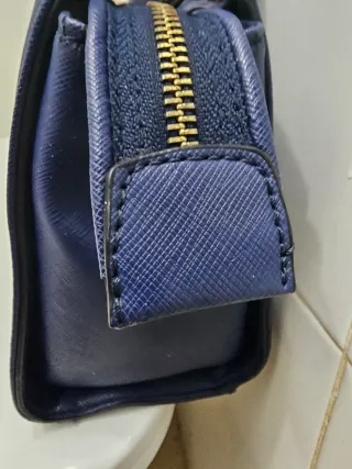 Bolso de mano azul mujer