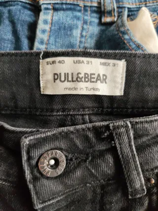 Lote 4 Pantalones H&M Pull&Bear Hombre