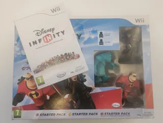 Videojuego Disney Infinity Wii+ Pack figuras
