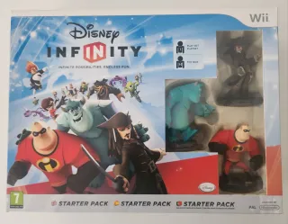 Videojuego Disney Infinity Wii+ Pack figuras
