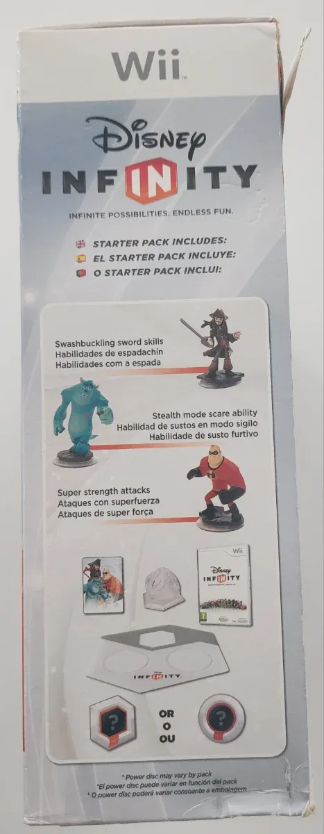 Videojuego Disney Infinity Wii+ Pack figuras
