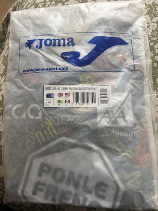 Camiseta Joma Técnica Mujer Talla M Negra Multicol