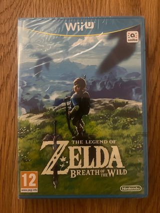 Zelda Breath of the Wild Wii U sigillato