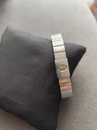 Reloj Cartier Santos Original Oro/Plata