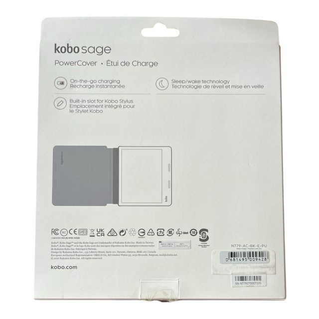 Funda Kobo Sage Power Cover Negra